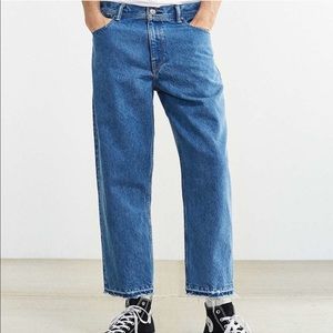NWOT Urban Outfitters Straight Cut Off Jean